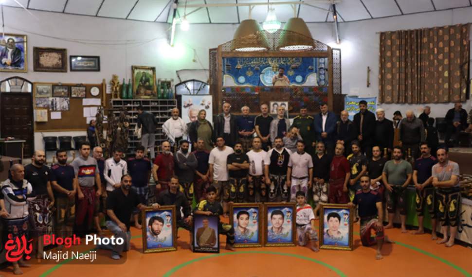 طنین حماسی ورزش زورخانه‌ای در آمل