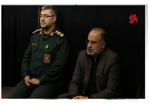 سردار موحد در کنار دلدادگان اهل بیت(ع)