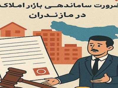 چالش اسناد عادی و ضرورت ساماندهی بازار املاک در مازندران