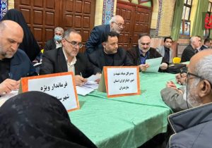 برپایی میز خدمت ویژه ایثارگران در آمل