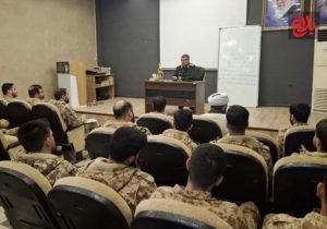 دیدار چهره به چهره فرمانده سپاه آمل با سربازان