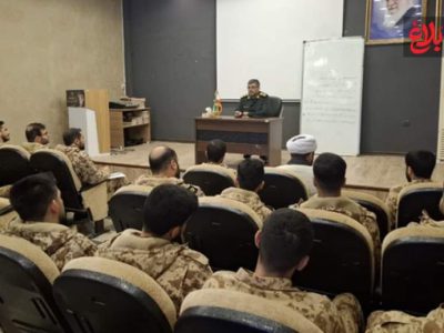 دیدار چهره به چهره فرمانده سپاه آمل با سربازان