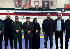 افتتاح سالن تخصصی کشتی شهید رضا حاجیزاده در آمل