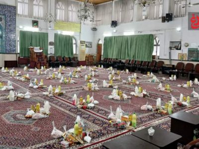 توزیع ۵۰ بسته معیشتی در آستانه شب یلدا