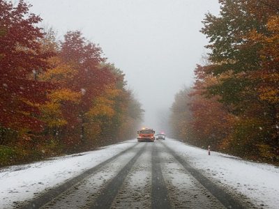 وقتی برف به ارتفاعات سلام می‌کند
