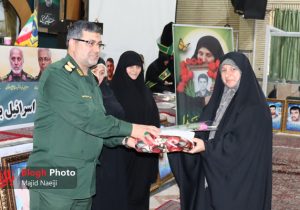 تجلیل از مادران و همسران شهدای آمل