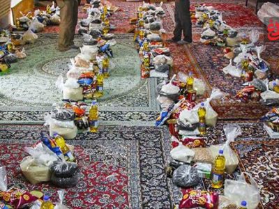 ۸۰ بسته کمک‌های مؤمنانه در آمل توزیع شد