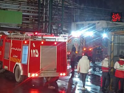 از هشدار برای تردد غیرضروری تا مهار آتش در کارخانه آمل