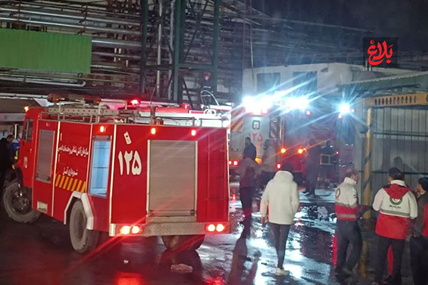 آتش سوزی کارخانه در آمل ۳ مصدوم برجا گذاشت آتش سوزی کارخانه در آمل ۳ مصدوم برجا گذاشت