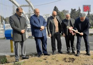 کلنگ یادمان ششم بهمن آمل بر زمین زده شد
