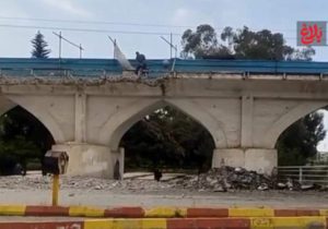 وضعیت هشدار پل ۱۲چشمه و هسته مرکزی شهر آمل