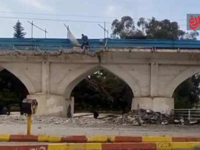 وضعیت هشدار پل ۱۲چشمه و هسته مرکزی شهر آمل