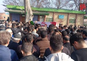 پیکر شهید مجید اصغرنژاد تشییع شد