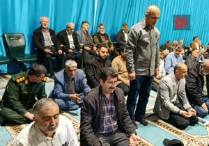 سرهنگ داغمه چی میهمان صمیمی نمازگزاران آملی در مساجد شهرستان