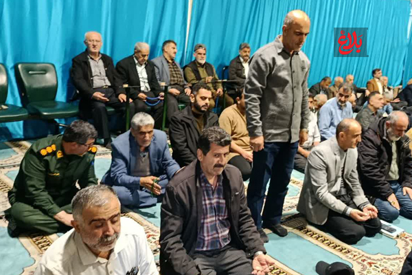 سرهنگ داغمه چی میهمان صمیمی نمازگزاران آملی در مساجد شهرستان