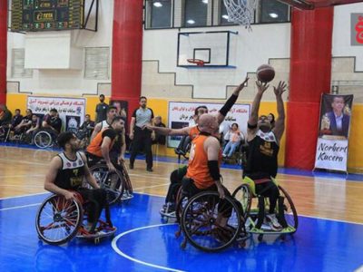 تیم شهروند آمل صدرنشین لیگ برتر بسکتبال با ویلچر