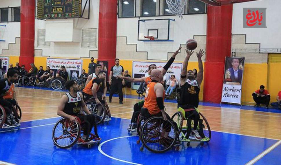 تیم شهروند آمل صدرنشین لیگ برتر بسکتبال با ویلچر