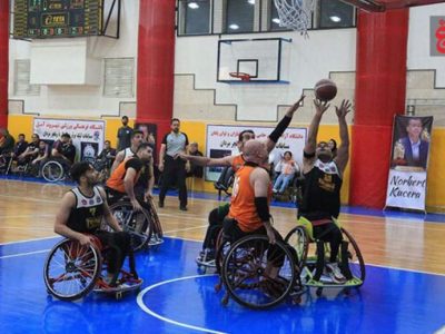 صعود به مرحله حذفی لیگ برتر بسکتبال با ویلچر
