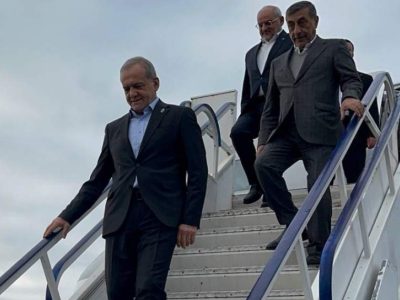 رئیس جمهور وارد مازندران شد