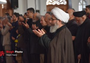 اقامه نماز عید فطر در مصلی قدس آمل