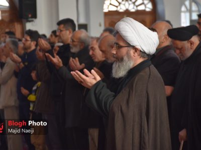 اقامه نماز عید فطر در مصلی قدس آمل