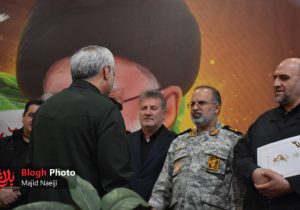 تکریم و معارفه فرمانده سپاه آمل