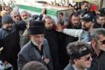 پیکر مطهر شهید «متین نجار» در لاریجان آمل تشییع شد