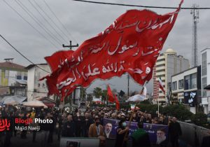 کوچه‌های علوی‌نشین آمل، سرخ‌پوش شهادت