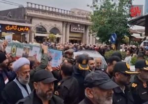 پیکر شهید «محمدمهدی حداد» در آمل تشییع شد