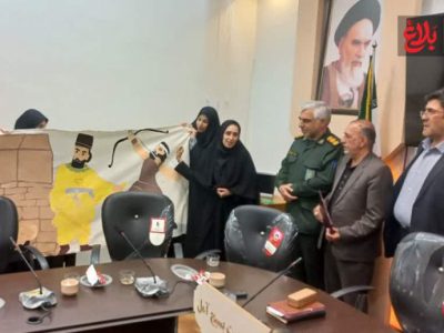 رونمایی از تابوی ۸ متری اسطورههای مقاومت ایران در آمل