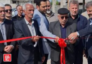 افتتاح طرح هادی روستای نوده هرازپی با اعتبار ۴۰ میلیاردی