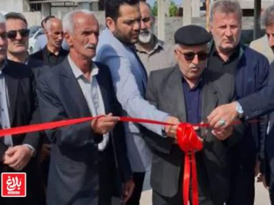افتتاح طرح هادی روستای نوده هرازپی با اعتبار ۴۰ میلیاردی