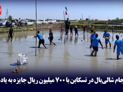 برگزاری جام شالی‌بال در تسکابن به یاد شهدا